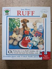 Old Bear & Friends 'Ruff'  Jigsaw Puzzle 25 Wooden Pieces Jane Hissey