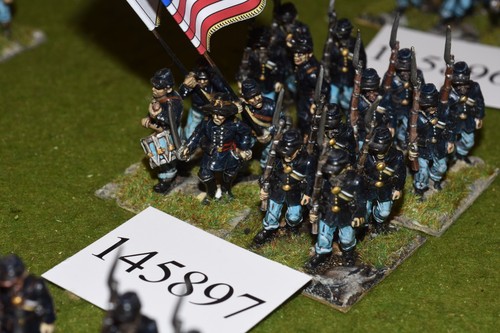 28mm acw union infantry - /,