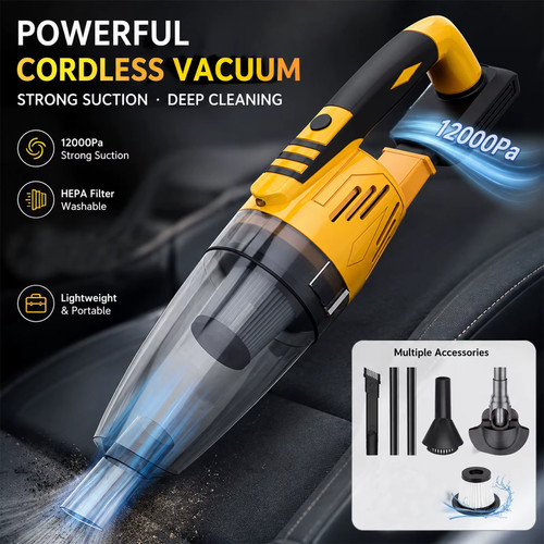 Powerful car vacuum cleaner - powerful,