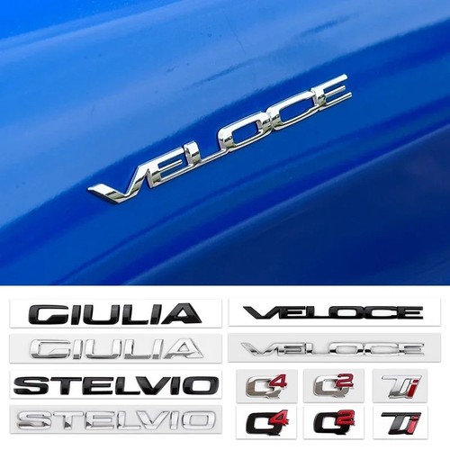 Chrome alfa romeo giulia - chrome,