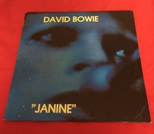 David Bowie Janine London Paris Cinema 1970 Live Vinyl LP Very Rare