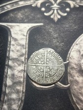 Silver hammered coin - silver,