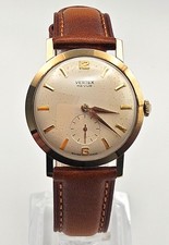 Vertex Revue 9ct Gold 1960s Men’s Manual Wind Vintage 22g excellent condition