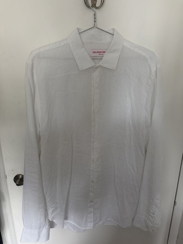 Orlebar brown linen shirt - orlebar, xl