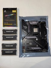 AMD 3700X CPU + ROG STRIX X570-F Motherboard Combo 32GB DDR4