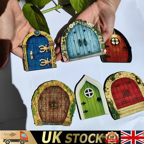Mini fairy garden plastic - 6x,