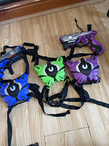 Laser tag set blasters - set,