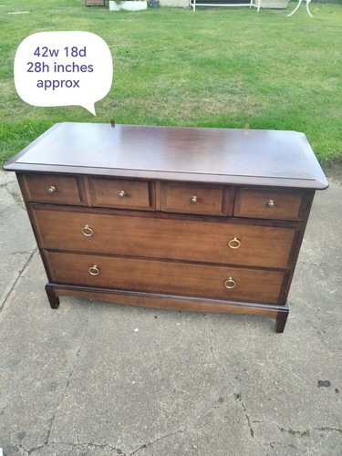 Stag drawers with dresser - dresser, top