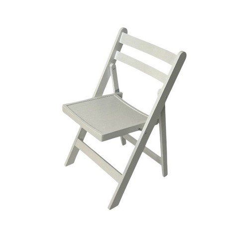 White wooden folding - wooden,