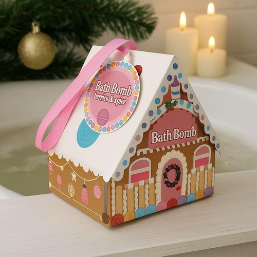 Christmas bath bomb - bath, set
