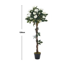 Large Artificial Rose Tree in