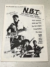 Next Big Thing #16 Rare Scottish Fanzine, The Zantees, Fleshtones, The Dogs