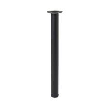 GoodHome Nantua 900mm Black Modern Worktop support leg-SPECIAL OFFER 