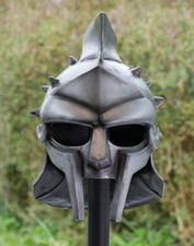 Gladiator helmet Maximus movie prop full size roman armour helmet sculpture NEW