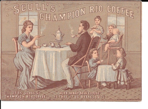 Victorian trade card - card, ad