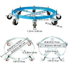 VEVOR 55 Gal Drum Dolly Heavy Duty Barrel Cart 1000-2000lbs with Swivel Casters