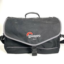 Lowepro Nova 5 Messenger Camera Bag Fits DSLR Lenses Accessories Black