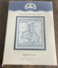 DMC Black work Kit ‘ British Isles’