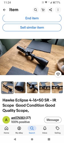 Hawke eclipse 16x50 ir - hawke,