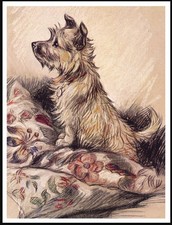 CAIRN TERRIER LOVELY DOG ART