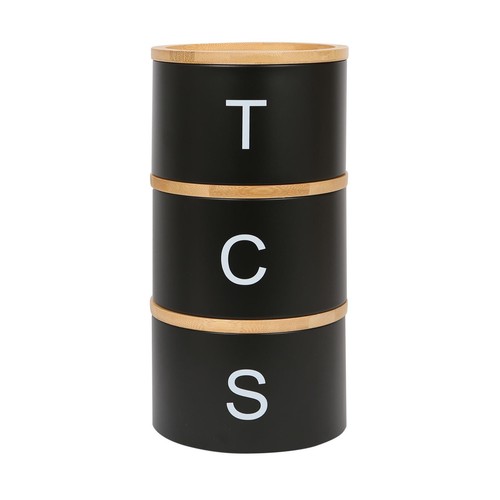 3pc stacking tea - stacking, sugar