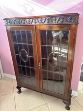 Edwardian Mahogany Leaded