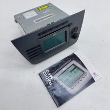 SEAT ALTEA STEREO HEAD UNIT 5P2035186A RADIO CD PLAYER AUDIO SYSTEM 04-09
