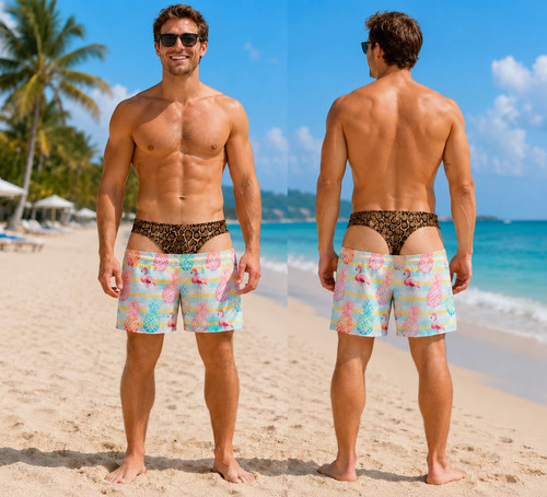 Patriotic swim trunks funny - patriotic,