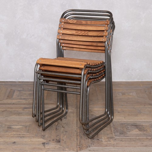 Vintage stacking chairs with - stacking,