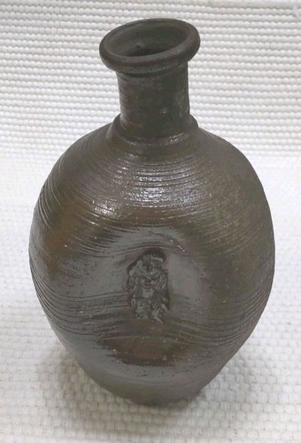 Bizen pottery ceramic vase - pottery,