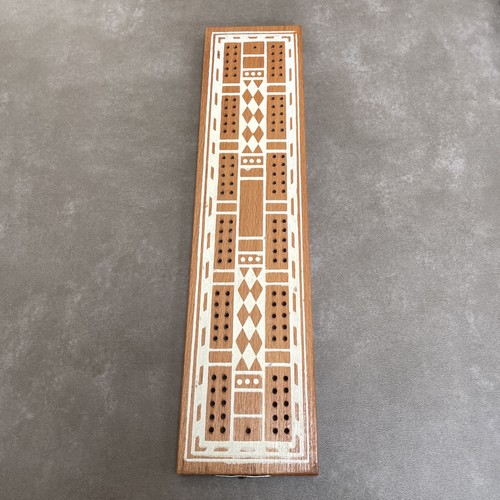 Vintage wooden cribbage - wooden, board