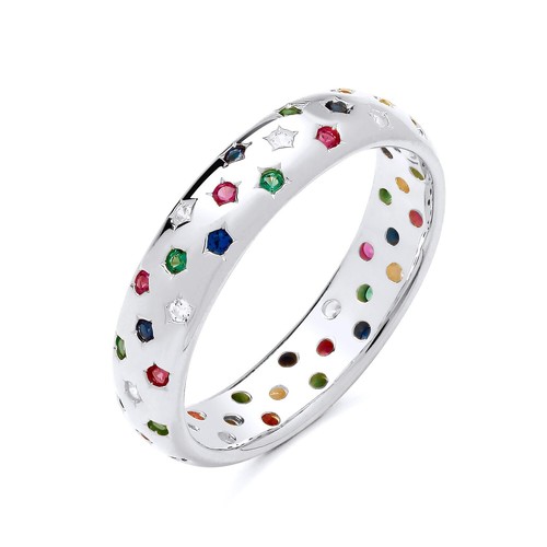 Sterling silver 925 emerald - 925,
