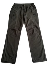 MAGCOMSEN Men's Zip Off Cargo Trousers Work Wear Military Pants, Grey, 34