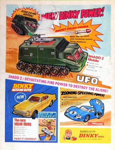 Dinky toys ufo - dinky, tv's