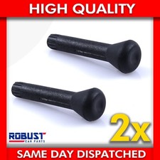 2X DOOR LOCK PIN PULL KNOBS