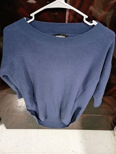 Express blue rib knit - rib-knit, boat