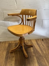 Bentwood Swivel Desk Chair