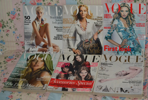Vogue magazines 6 - x,