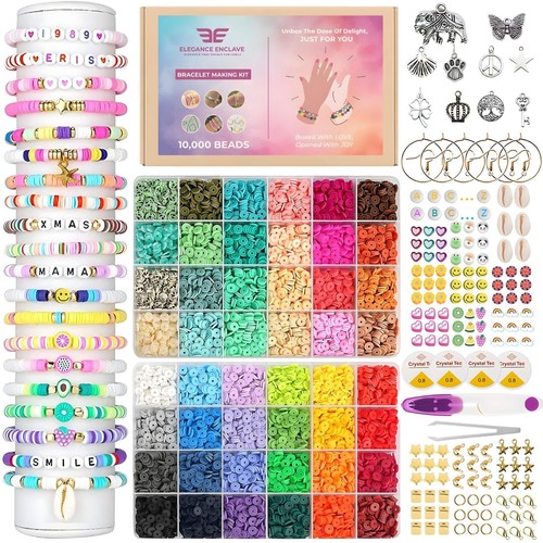10000pcs clay bead - clay, bracelet