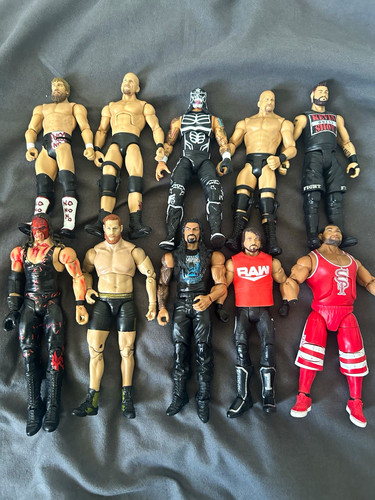 Mattel wwe wrestling action - mattel,