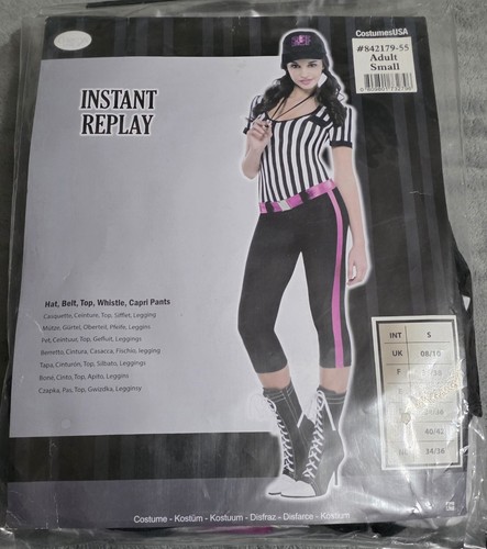Ladies referee costume instant - ladies,