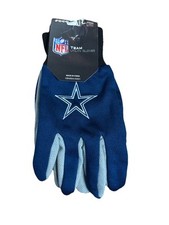Dallas Cowboys NFL Utility Gloves Team Workwear Fan Gear One Size NWT
