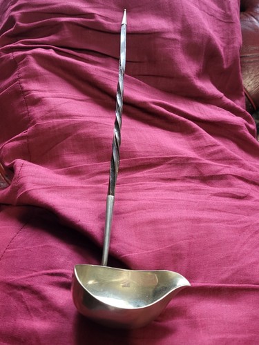 Silver toddy ladle - ladle, barley