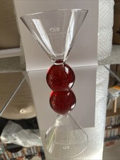 Hand Blown Bubble Glass Cocktail Glass