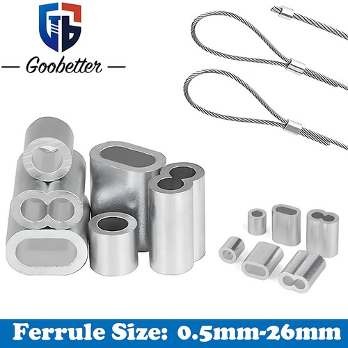 Aluminum swage crimps for - aluminum, crimps/for