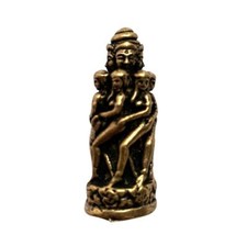 Miniature Brass Figurine