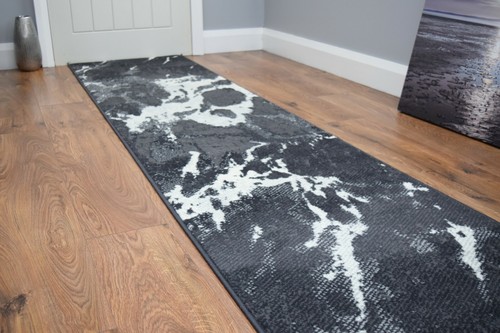 Dark grey hallway - dark,
