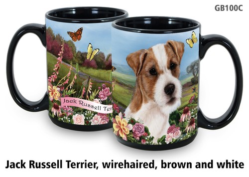 Garden party mug brown - garden,