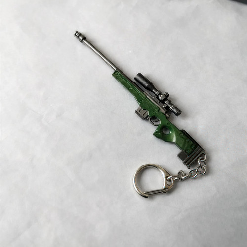 Zinc alloy mini metal awm - zinc, gun