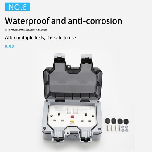 Ip66 waterproof gang - ip66, rcd